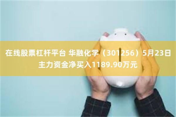 在线股票杠杆平台 华融化学（301256）5月23日主力资金净买入1189.90万元