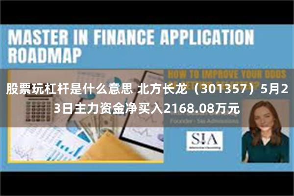 股票玩杠杆是什么意思 北方长龙（301357）5月23日主力资金净买入2168.08万元