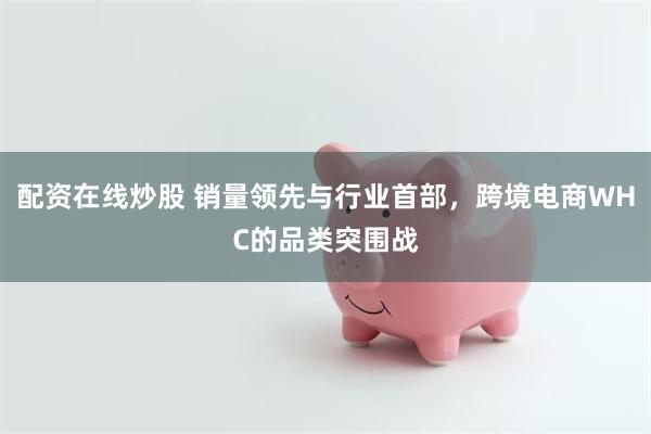 配资在线炒股 销量领先与行业首部，跨境电商WHC的品类突围战