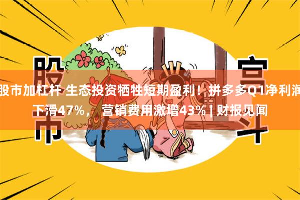 股市加杠杆 生态投资牺牲短期盈利！拼多多Q1净利润下滑47%， 营销费用激增43% | 财报见闻