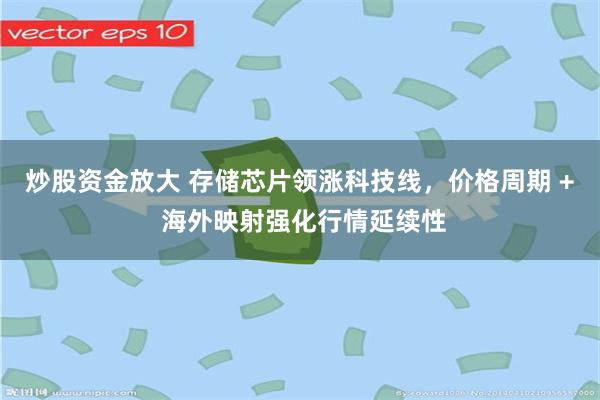 炒股资金放大 存储芯片领涨科技线，价格周期 + 海外映射强化行情延续性