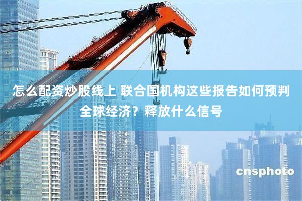 怎么配资炒股线上 联合国机构这些报告如何预判全球经济？释放什么信号
