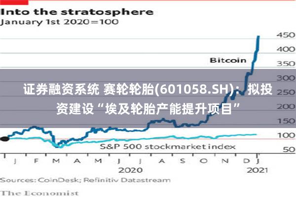 证券融资系统 赛轮轮胎(601058.SH)：拟投资建设“埃及轮胎产能提升项目”
