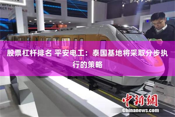股票杠杆排名 平安电工：泰国基地将采取分步执行的策略