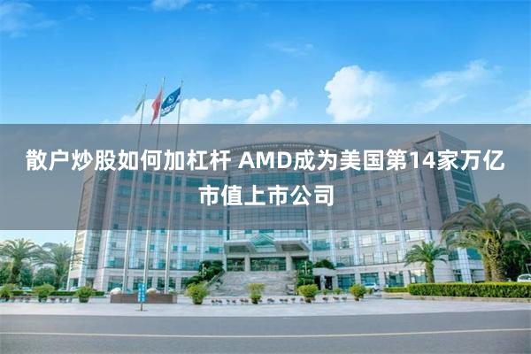 散户炒股如何加杠杆 AMD成为美国第14家万亿市值上市公司